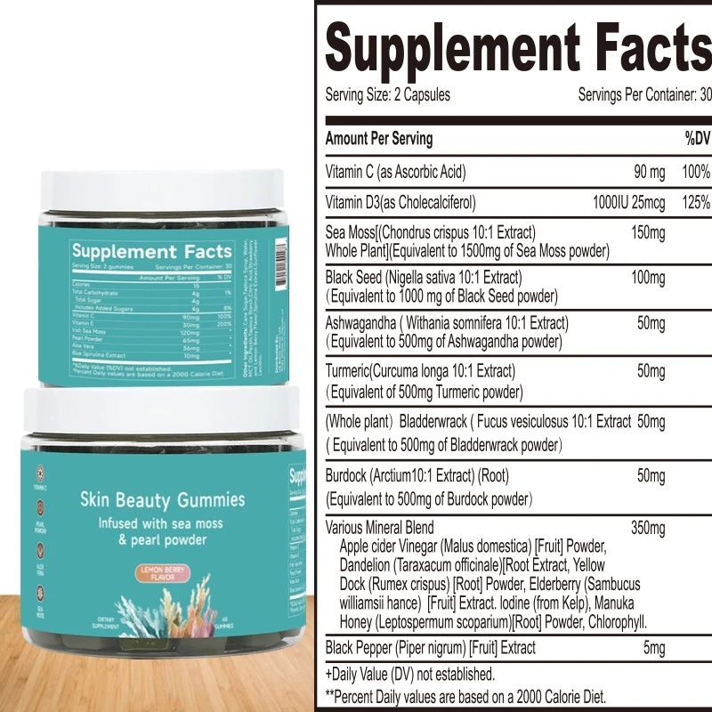 Skin Beauty Seamoss Gummies high quality